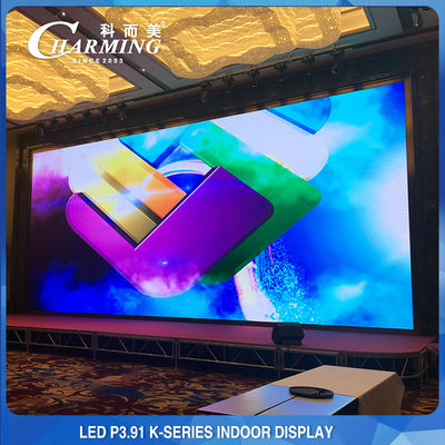 14-16 ビット屋内 LED のビデオ壁、P3.91 IP42 屋内使用料 LED 表示